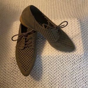 Dr.Scholl’s Oxford-Equal Chop-Willow Green-Women’s Size 7.5
